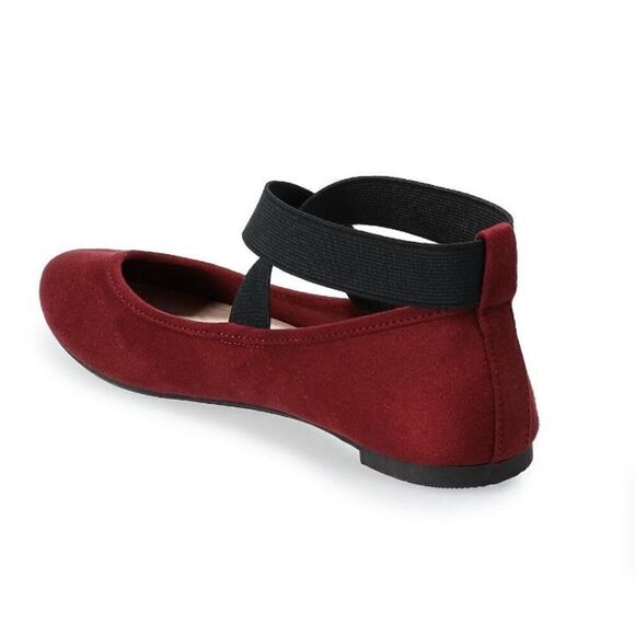 SO Women’s Size 7 Seadragon Burgandy Flats - Picture 7 of 10